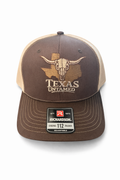 Texas Untamed Bull Skull Richardson 112 Trucker Hat