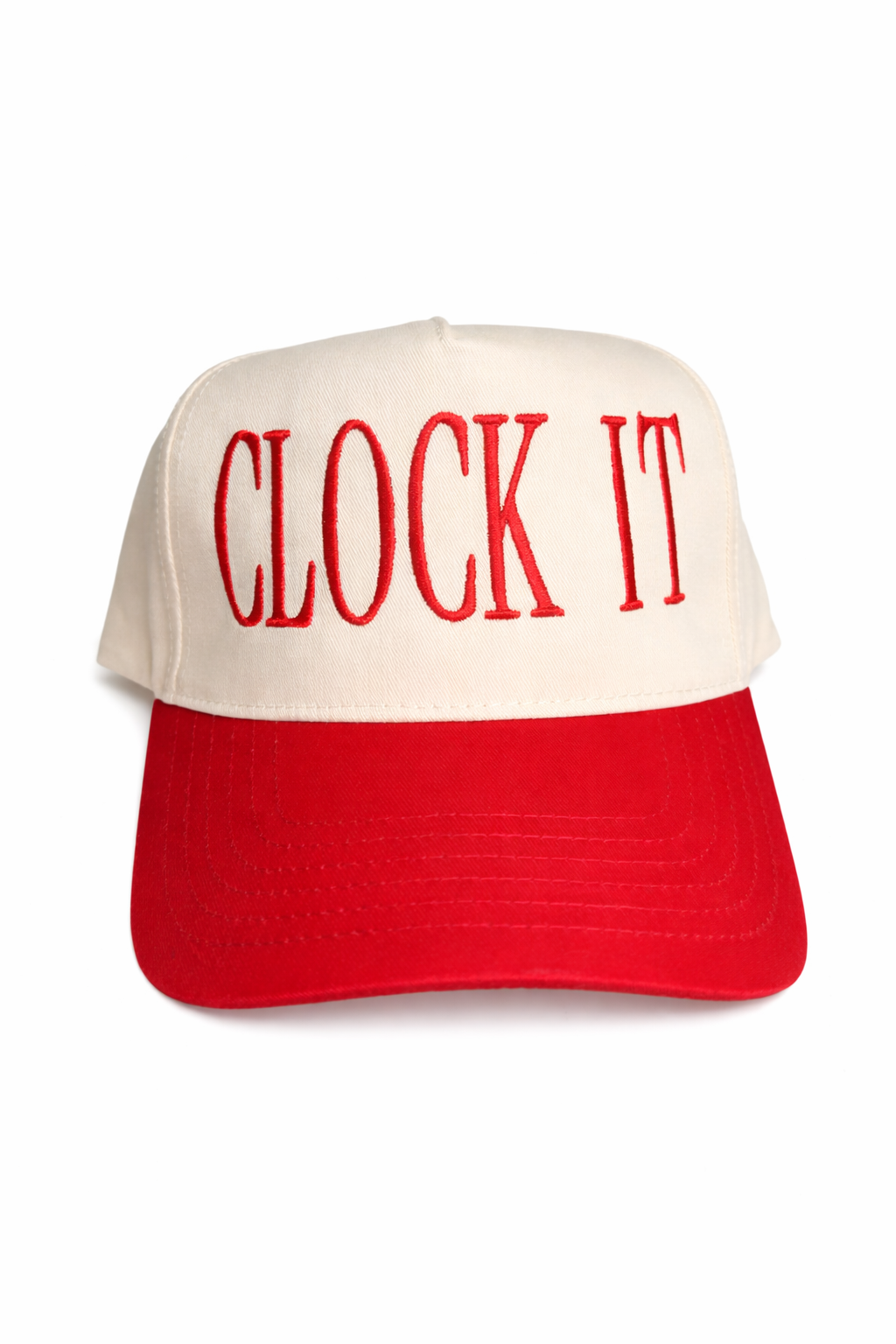 CLOCK IT Trucker Hat – She Sees Everything