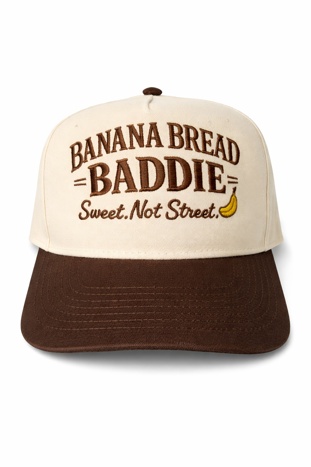 Banana Bread Baddie Trucker Hat | Sweet Not Street | Western Boho Snapback