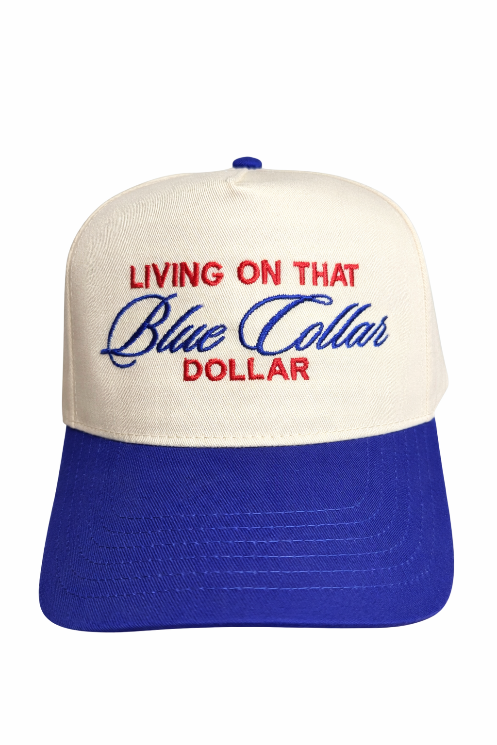 Blue Collar Dollar Trucker Hat