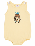 Cowboy Bubble Romper – Western Baby Outfit | 100% Cotton | Infant & Toddler