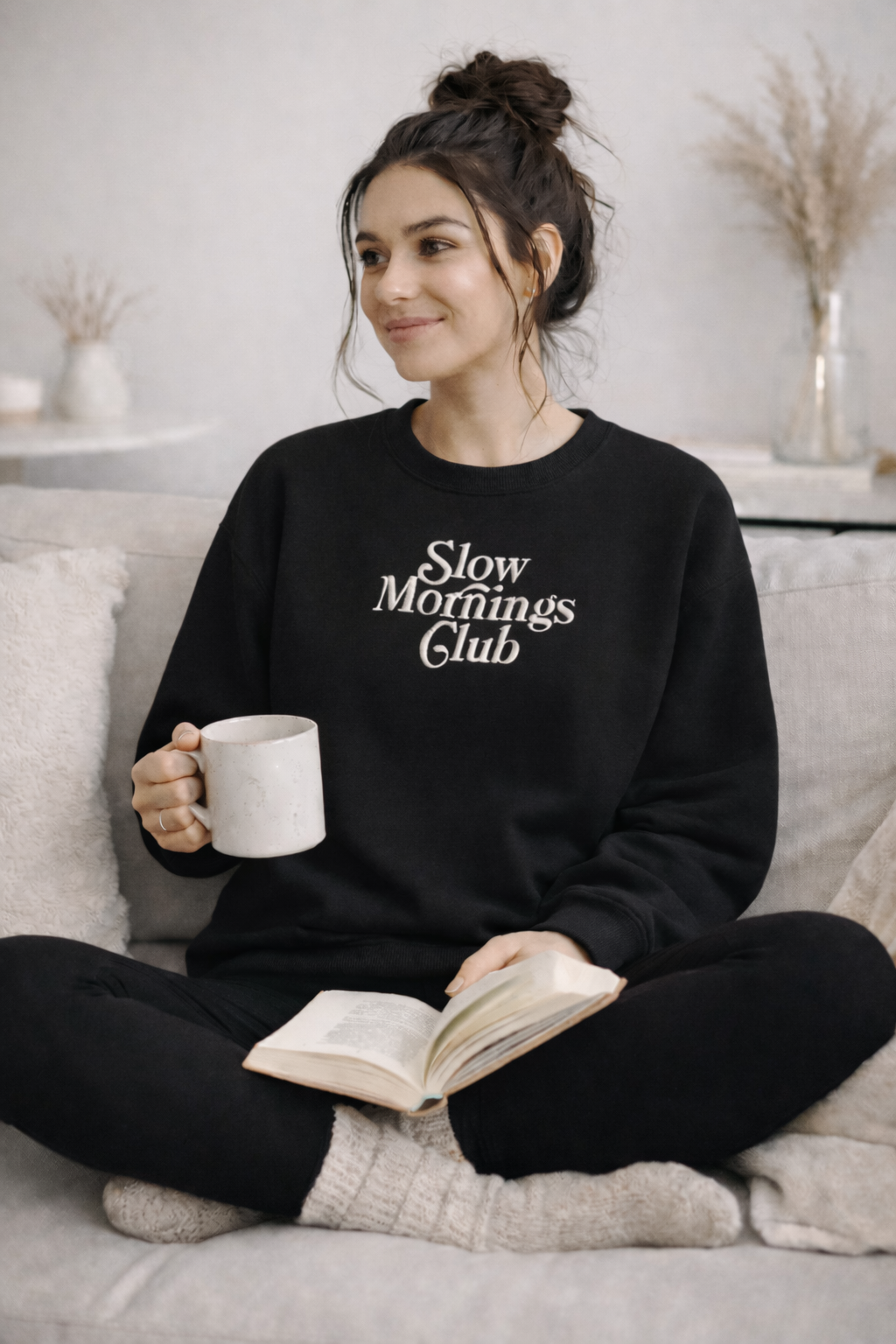 Slow Mornings Club Sweatshirt