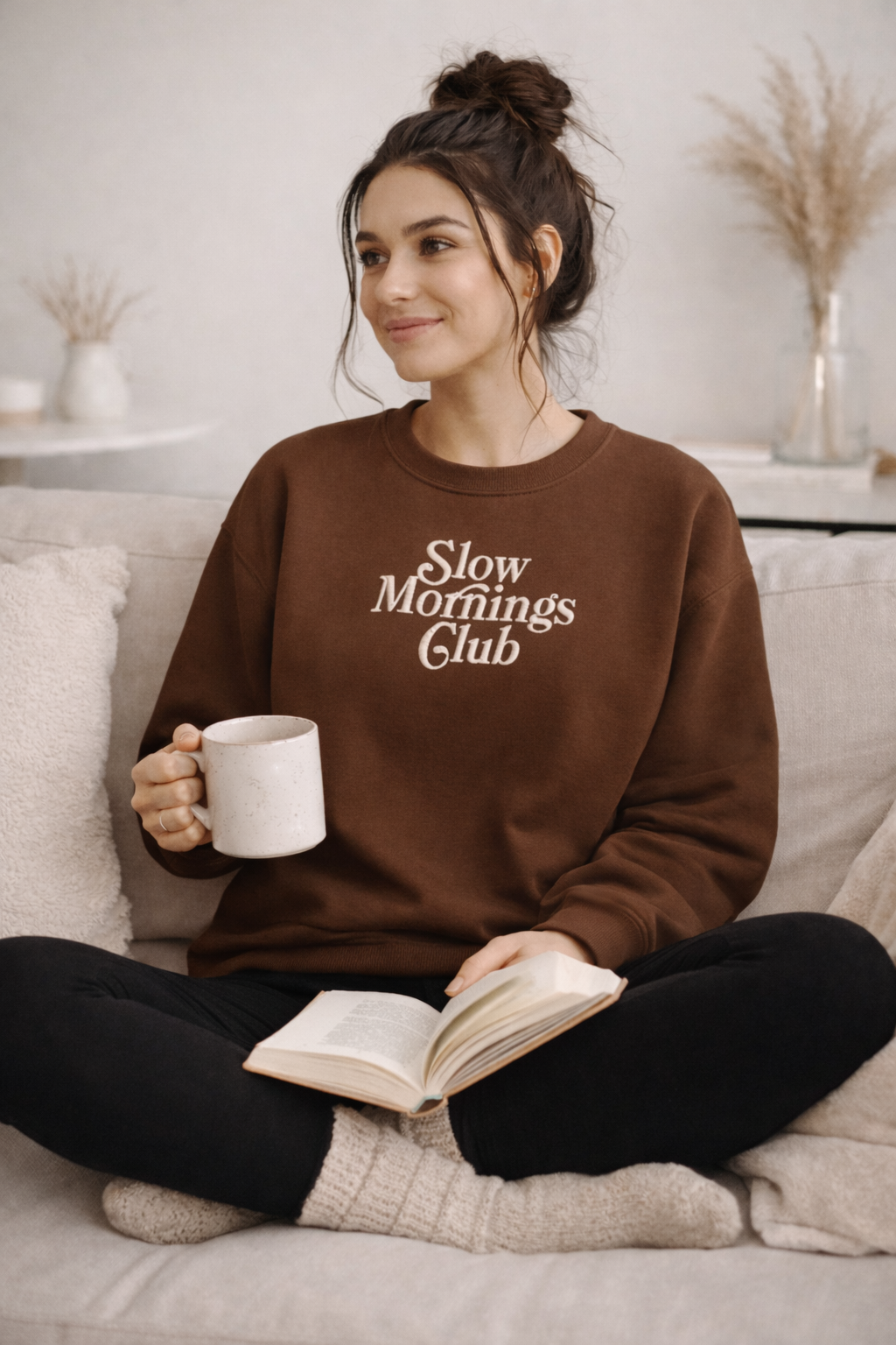 Slow Mornings Club Sweatshirt