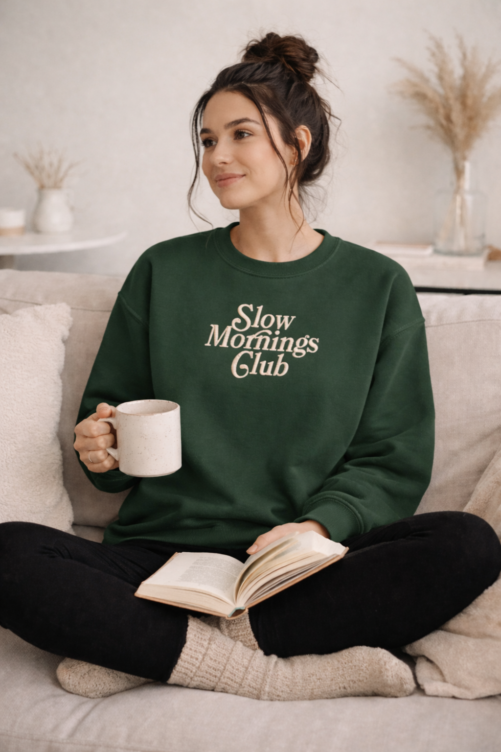 Slow Mornings Club Sweatshirt