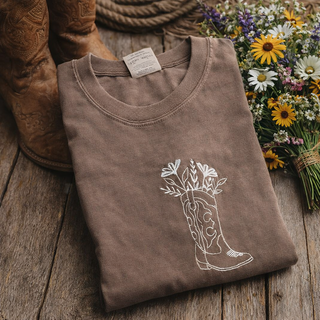 Wild Roots Boot Tee