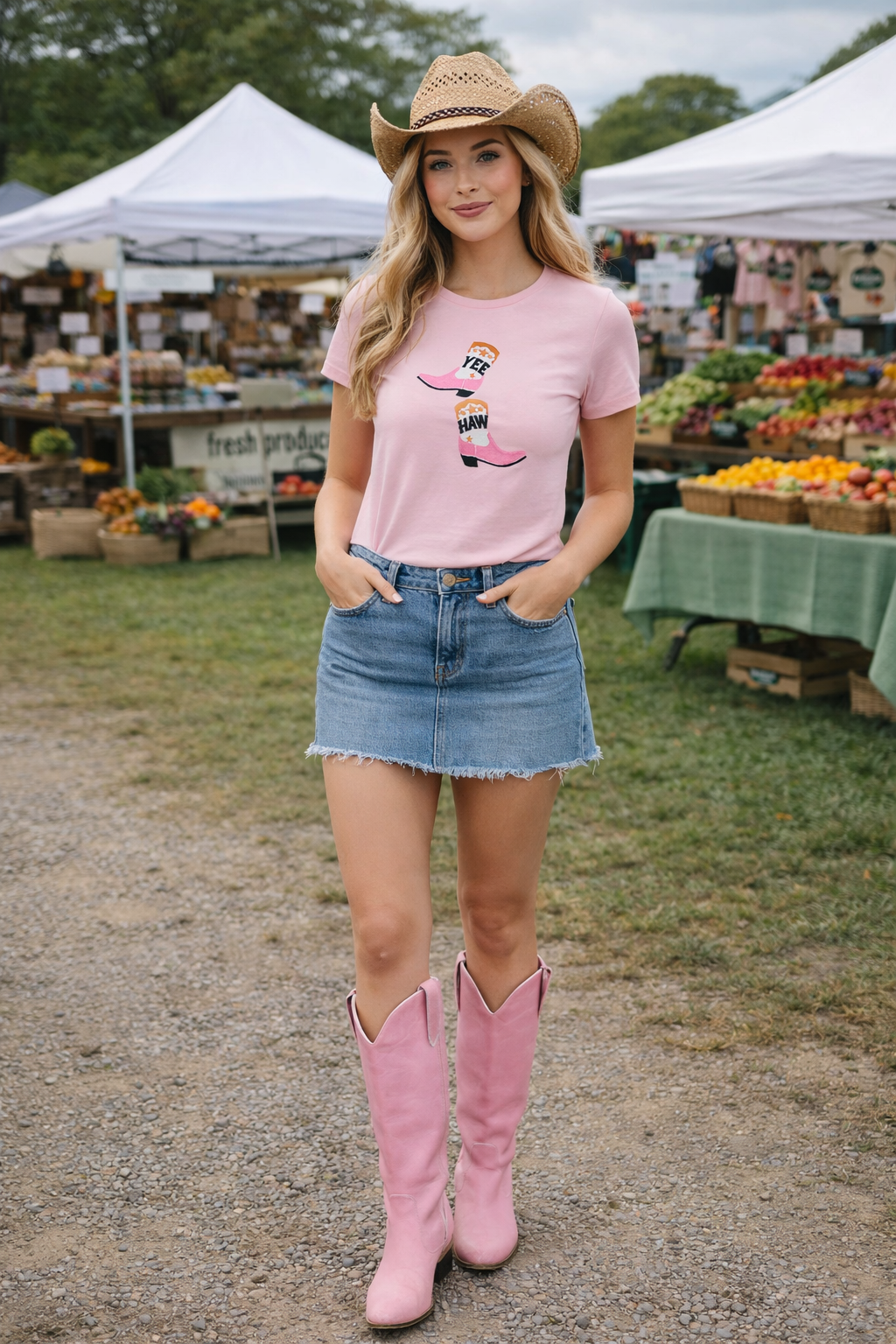 Wranglin’ Through Life – Untamed Yee Haw Tee